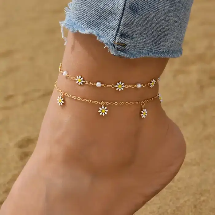 Daisy Anklet For Women - Image 2