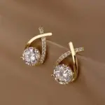 Cross Stud Earrings For Women