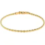 4mm Braided Anklet For Women