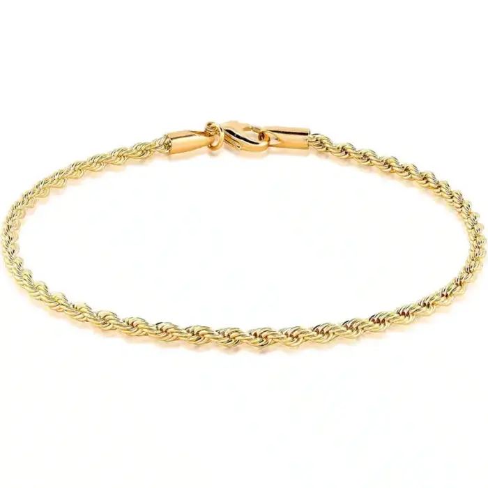 4mm Braided Anklet For Women - Image 1