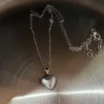 Heart Photo Frame Pendant Necklace For Women - Image 6