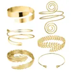 6 Pieces Upper Arm Bracelets For Women
