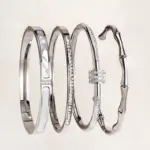 Waterproof Stainless Steel Bangles For Women