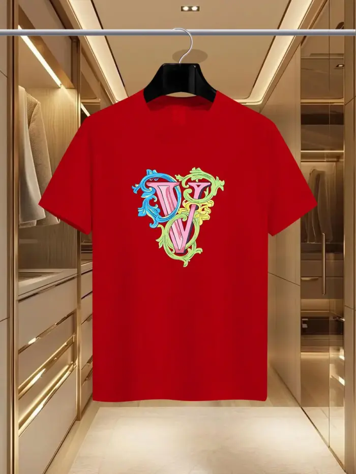 Pure cotton Round neck T-Shirts For Men - Image 5
