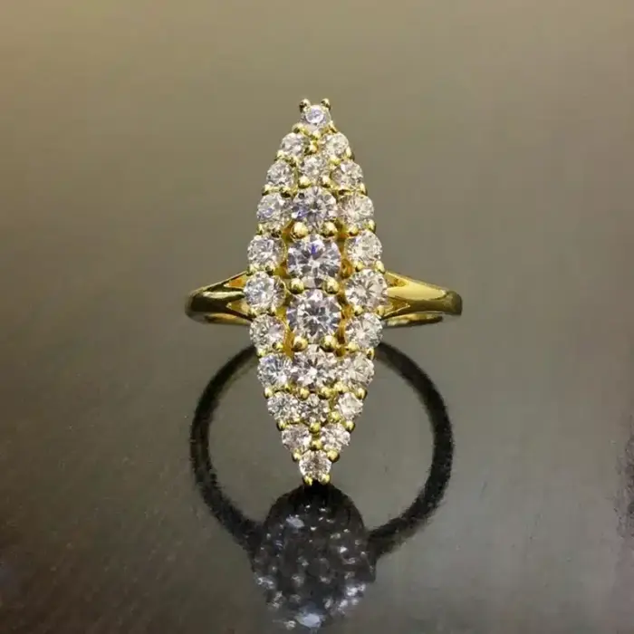 Luxury Marquise Shaped Ring For Women - Image 2