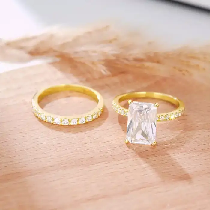 Classic Cubic Zirconia Rings For Women - Image 5