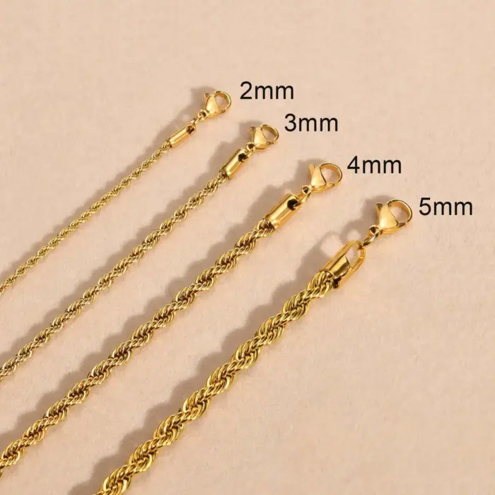 Stainless Steel Chain Necklace For Men - Image 1