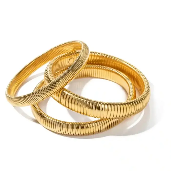 Stainless Steel Cuff Bracelet For Women - Image 5