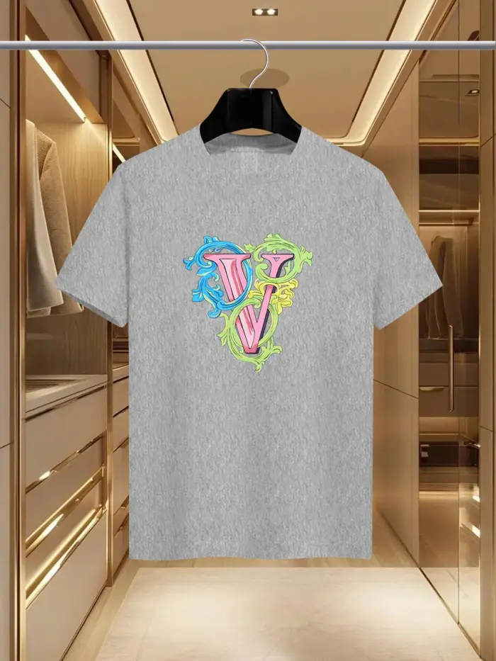 Pure cotton Round neck T-Shirts For Men - Image 4