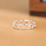 925 Sterling Silver Heart Rings For Women - Image 2