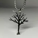 Stainless Steel Tree Of Life Pendant For Men - Image 2