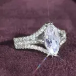 Bright Zirconia Ring For Women - Image 3