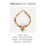 Natural Stones Beaded Necklace For Women - Image 6