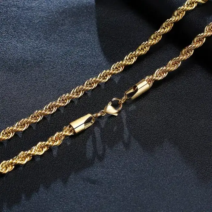 Stainless Steel Chain Necklace For Men - Image 5