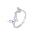 Simple Butterfly Rings For Women - Image 5