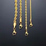 Long Stainless Steel Necklace For Men - Image 6