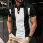 Breathable Polo Shirt For Men - Image 2