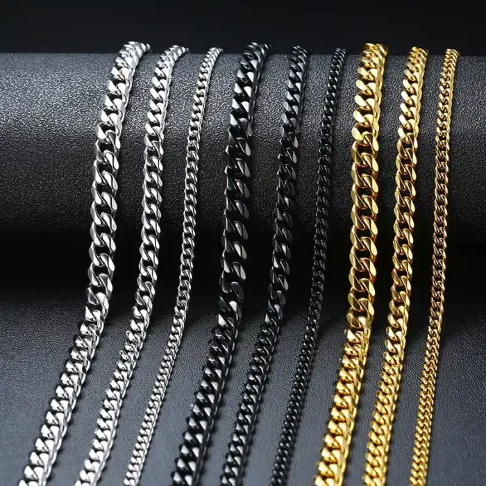 Cuban Chain Necklace For Men - Image 1