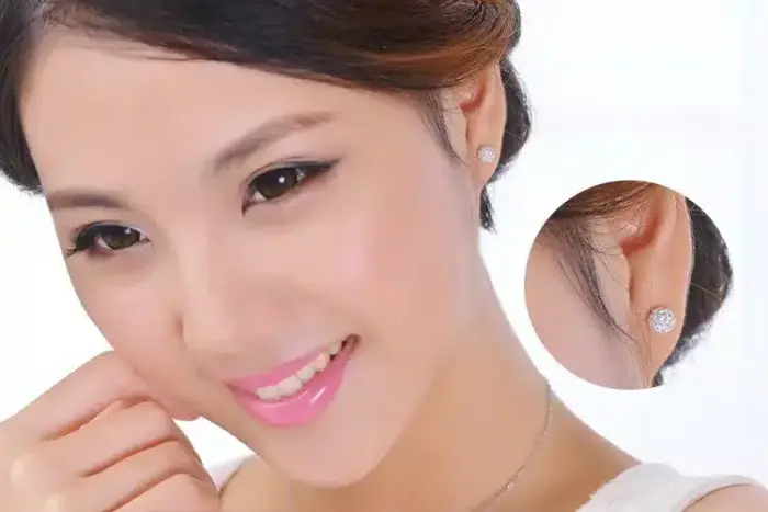Shining Stud Earrings - Image 4