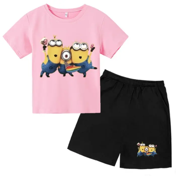 Summer Top + Shorts Set For Kids - Image 2