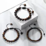Wooden Buddha Beads Bracelet For Men - Image 4