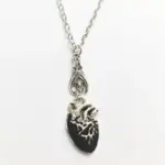 Bloody Heart Pendant Necklace For Women - Image 3