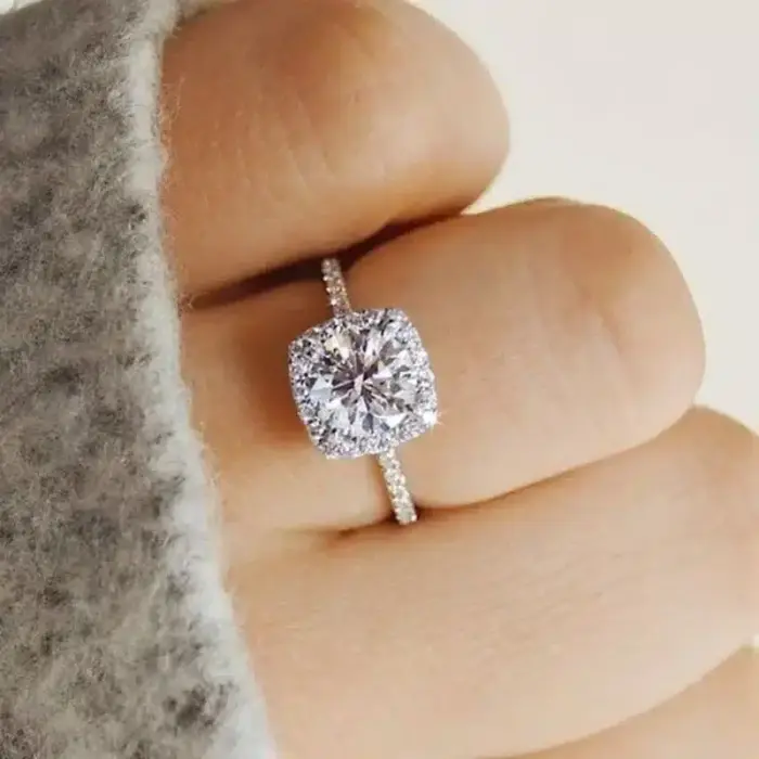 Classic Engagement Ring For Women - Image 3