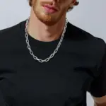 Square Chain Necklace For Men - Image 2