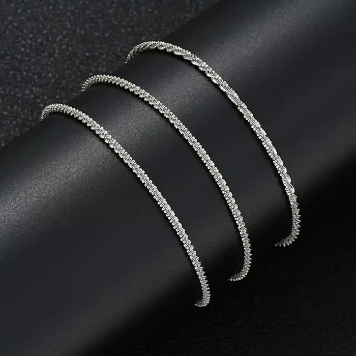 5 Pcs Metal Anklet Set For Women - Image 5