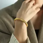 Stainless Steel Cuff Bracelet For Women - Image 6