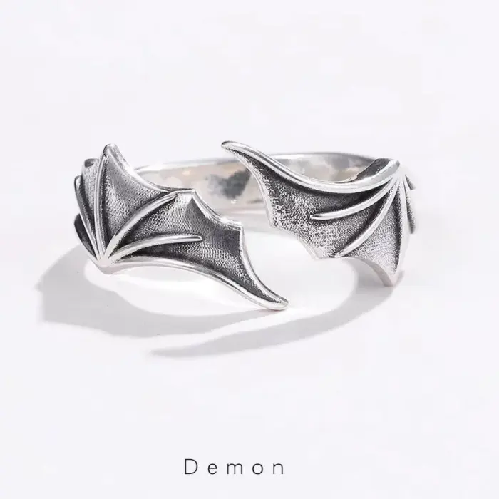 Angel Demon Wings Ring For Men - Image 3