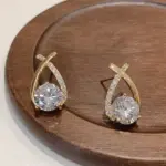 Cross Stud Earrings For Women - Image 2