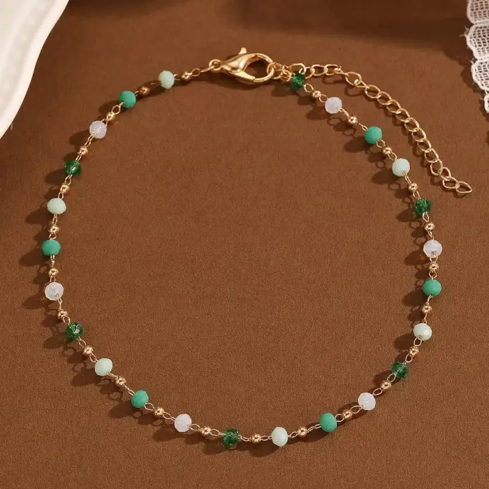 Bohemian Stones Anklet For Women - Image 1