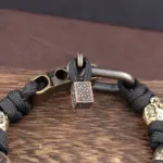 Skull Beaded Bracelet For Men - Image 5