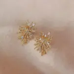 Sparking Rhinestone Stud Earrings - Image 6