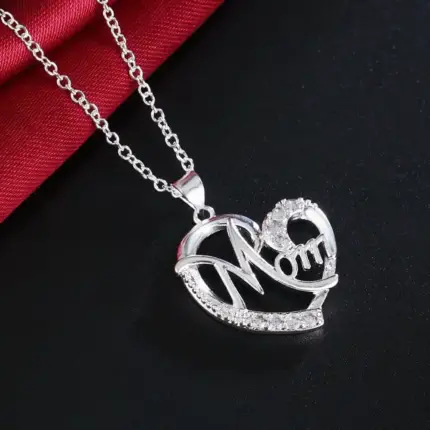 45cm Elegant Mom Pendant Necklace For Women