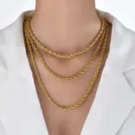 Stainless Steel Chain Necklace For Men - Image 2