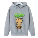 Groot Print Hoodies For Boys - Image 6