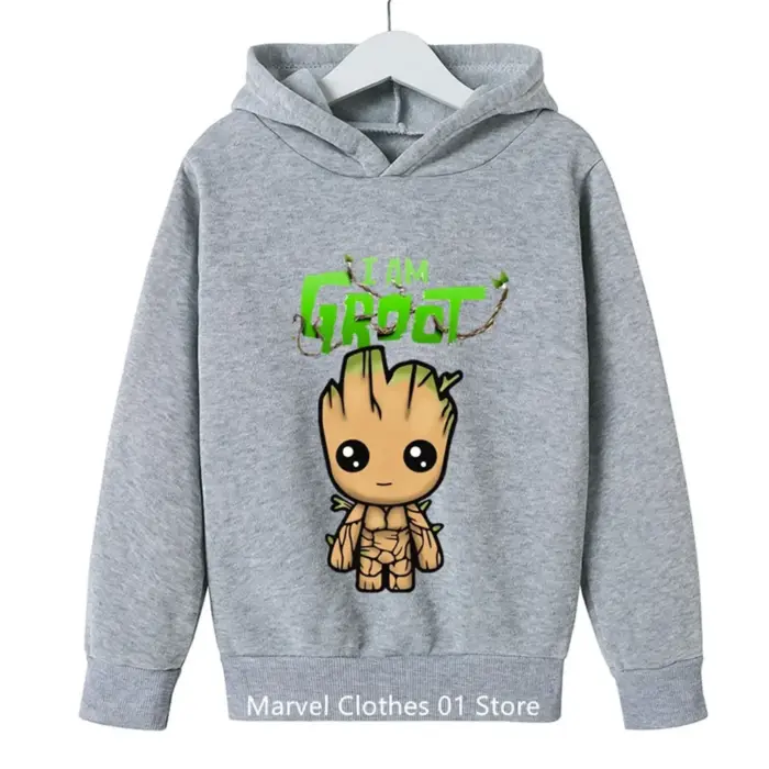 Groot Print Hoodies For Boys - Image 6