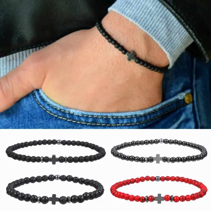Natural Stone Bracelet For Men - Image 1