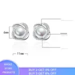 925 Sterling Silver Earrings For Women - Image 2