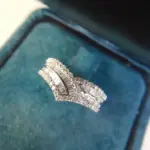Shiny Cubic Zirconia Ring For Women - Image 3