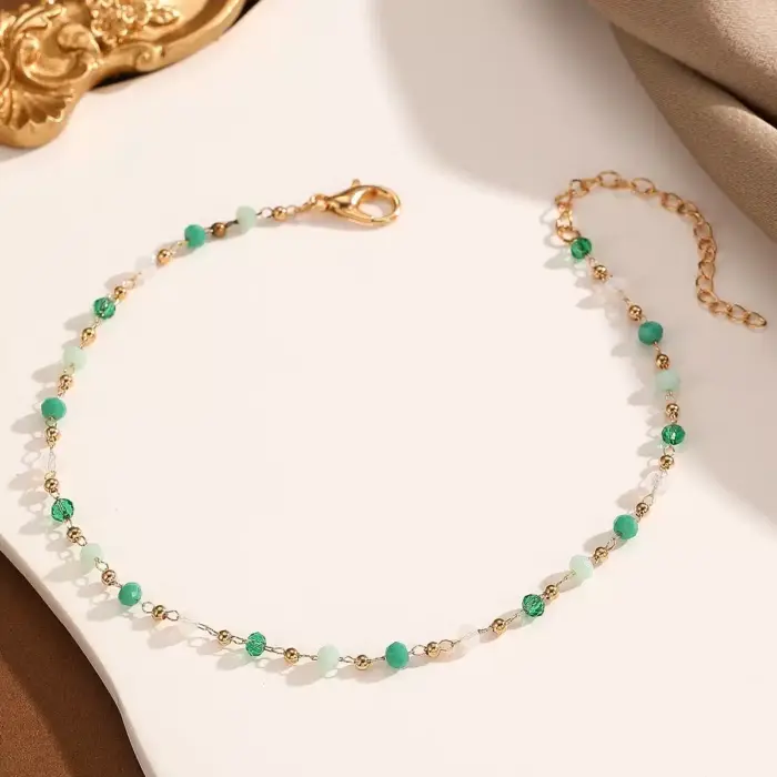Bohemian Stones Anklet For Women - Image 5