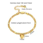 New Heart Anklet For Women - Image 3