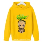 Groot Print Hoodies For Boys - Image 4