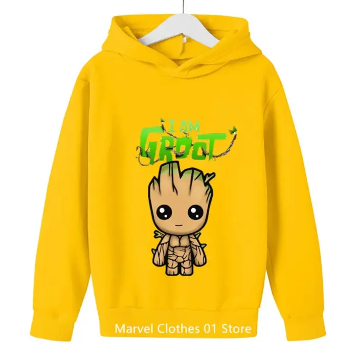 Groot Print Hoodies For Boys - Image 4
