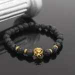 Lava Volcanic Stone Bracelet For Men