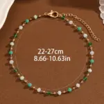 Bohemian Stones Anklet For Women - Image 2