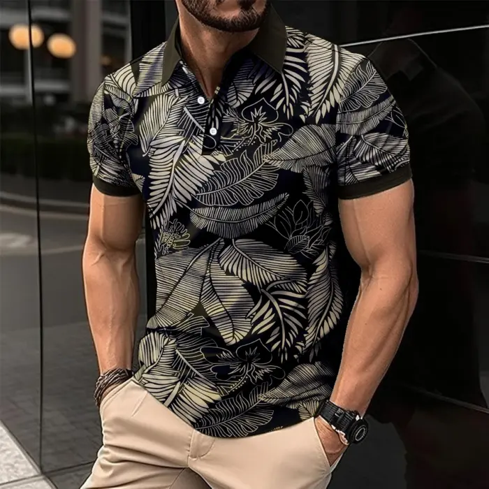 Breathable Polo Shirt For Men - Image 3
