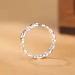 925 Sterling Silver Heart Rings For Women - Image 3